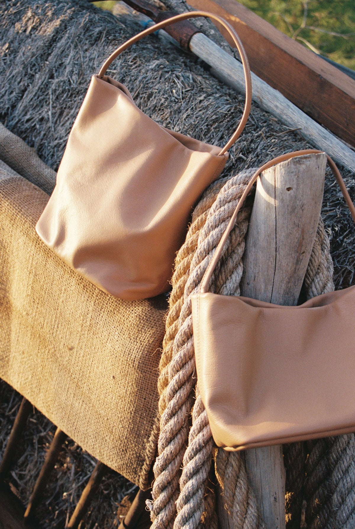 MINI LUNA BAG TAN
