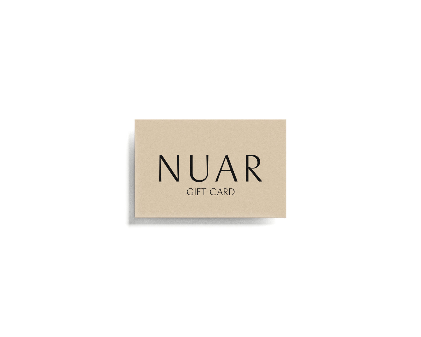 NUAR GIFT CARD